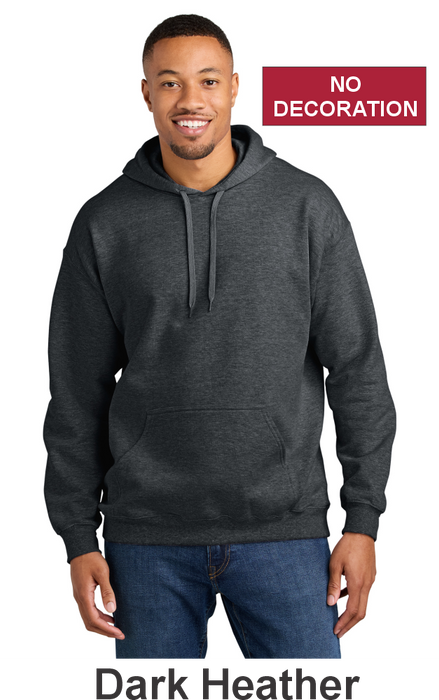 Gildan® Softstyle® Midweight Pullover Hooded Sweatshirt- w/ No Print (SF500) - 37 Colors Available