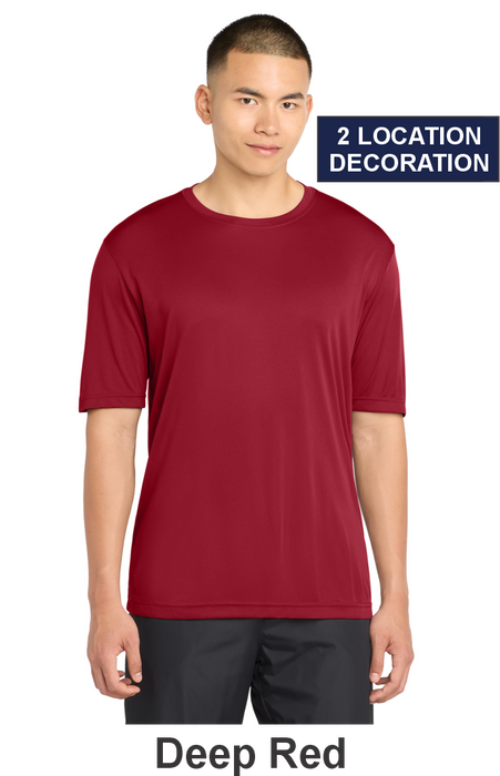 Sport-Tek® PosiCharge® Competitor™ Tee - w/ 2 Location (ST350) - 34 Colors Available