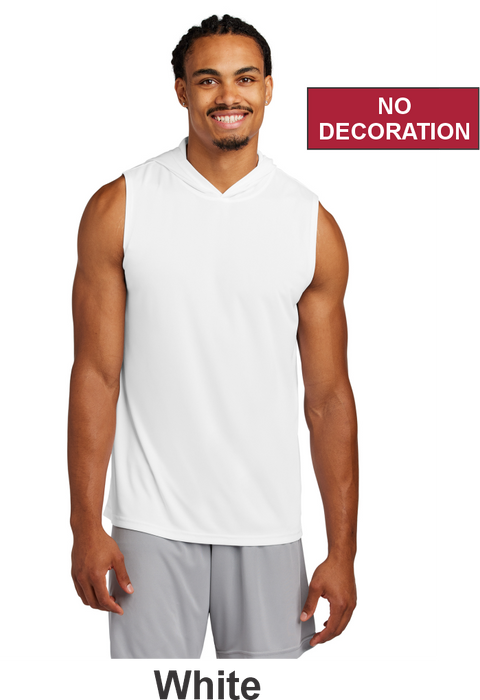Sport-Tek® Competitor™ Sleeveless Hoodie - w/ No Print (ST352H) - 6 Colors
