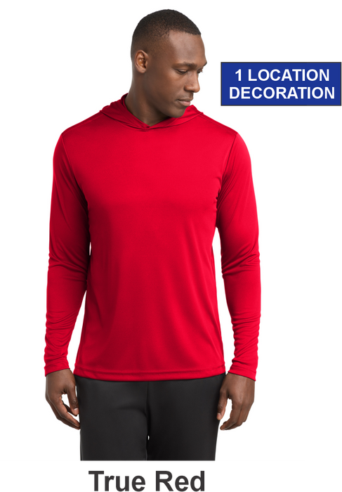 Sport-Tek® PosiCharge® Competitor™ Hooded Pullover - w/ 1 Location Print (ST358) - 6 Colors Available