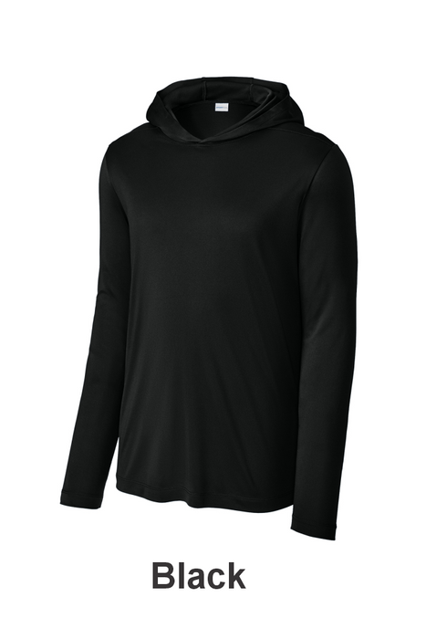 Sport-Tek® Posi-UV® Pro Long Sleeve Hoodie - w/ 1 Location Print (ST420LSH) - 9 Colors Available