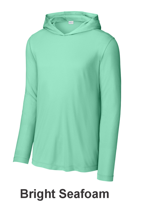 Sport-Tek® Posi-UV® Pro Long Sleeve Hoodie - w/ No Print (ST420LSH) - 9 Colors Available