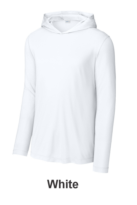 Sport-Tek® Posi-UV® Pro Long Sleeve Hoodie - w/ No Print (ST420LSH) - 9 Colors Available